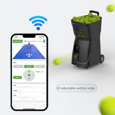 2025 New Professional Tennis and Padel Ball Machine Outdoor APP Control Padel Tennis Ball Launch Training Shooting Machine