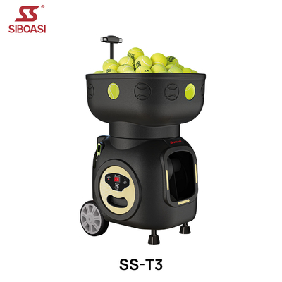 SIBOASI T3 APP Control Mini Shooting Tennis Machine Ball for Training