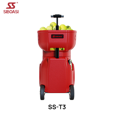SIBOASI T3 APP Control Mini Shooting Tennis Machine Ball for Training