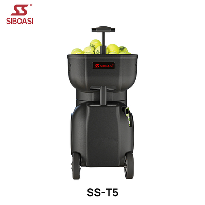 SIBOASI T5 APP Control Mini Shooting Tennis Machine Ball for Training
