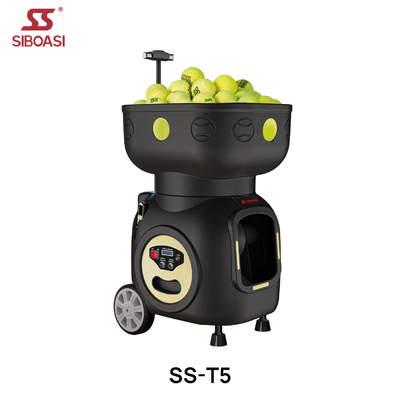 SIBOASI T5 APP Control Mini Shooting Tennis Machine Ball for Training