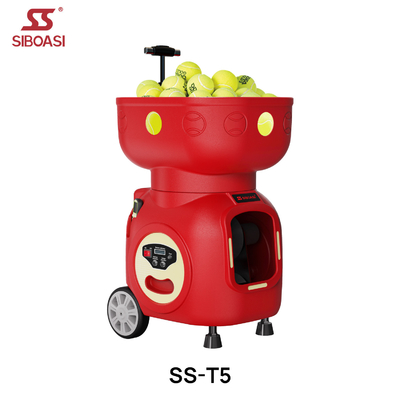 SIBOASI T5 APP Control Mini Shooting Tennis Machine Ball for Training