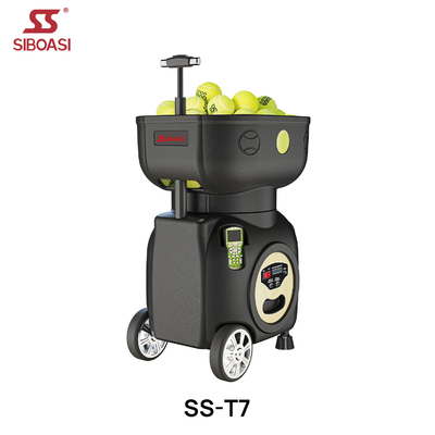 SIBOASI T7 APP Control Mini Shooting Tennis Machine Ball for Training