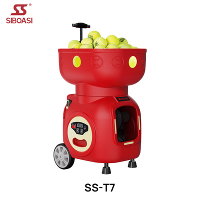 SIBOASI T7 APP Control Mini Shooting Tennis Machine Ball for Training