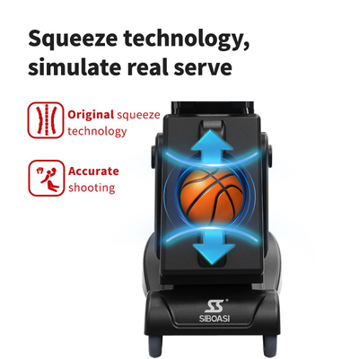 SIBOASI K2 Multiple Angle Trainer Smart APP &amp; Remote Control Automatic Basketball Shooting Throwing Machine Professional Training