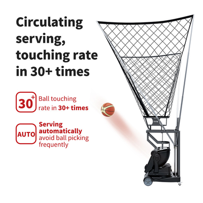 SIBOASI K2 Multiple Angle Trainer Smart APP &amp; Remote Control Automatic Basketball Shooting Throwing Machine Professional Training