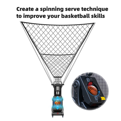 SIBOASI K3 Multiple Angle Trainer Smart APP &amp; Remote Control Automatic Basketball Shooting Throwing Machine Professional Training