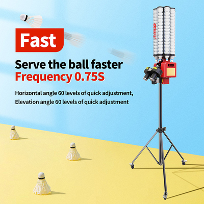 SIBOASI B3 Badminton Shuttlecock Feeder Machine Smart Badminton Shooting Machine for Training