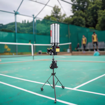 Multifunction SIBOASI B5 Badminton Shuttlecock Feeder Machine Smart Badminton Shooting Machine for Training