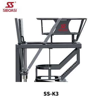 Hot SIBOASI K3 Multiple Angle Trainer Smart APP & Remote Control Automatic Basketball Shooting Throwing Machine Professional Training