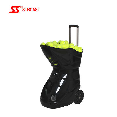 S4015 Tennis Feeder Machine With LCD Screen Double Ball Divider