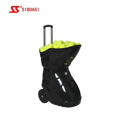 S4015 Tennis Feeder Machine With LCD Screen Double Ball Divider