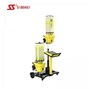 S8025 Badminton Shuttle Throwing Machine 1.2-10S Ball Interval 140W
