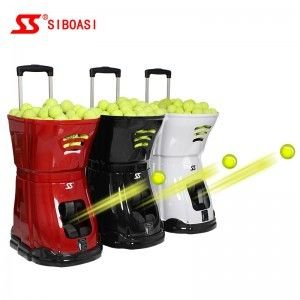 AC Power Tennis Ball Machine Launcher S3015 With External Battery 