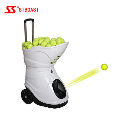 Automatic Tennis Ball Throwing Machine With Telescopic Rod And LCD Remote Control