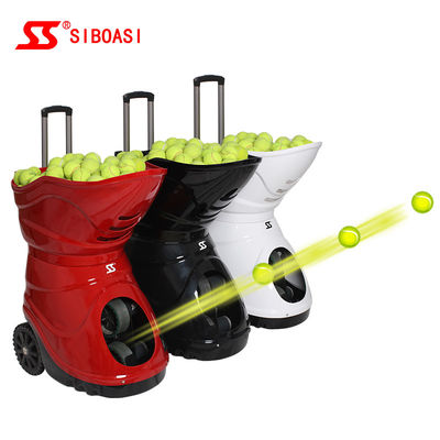 Automatic Tennis Ball Throwing Machine With Telescopic Rod And LCD Remote Control