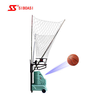 Automatic Shooting Trainer Basketball Passing Machine With 5 Balls Recycled For Training