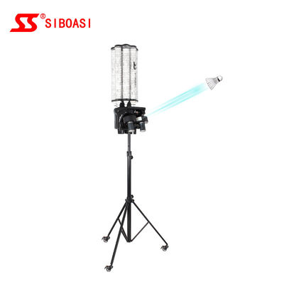 200 Balls Capacity Badminton Trainer Machine Shuttlecock Feeder AC 100V