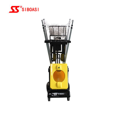 180 Degree Automatic Basketball Shooting Machine With Remote Control &amp; Speed Adjustment For Throwing Training