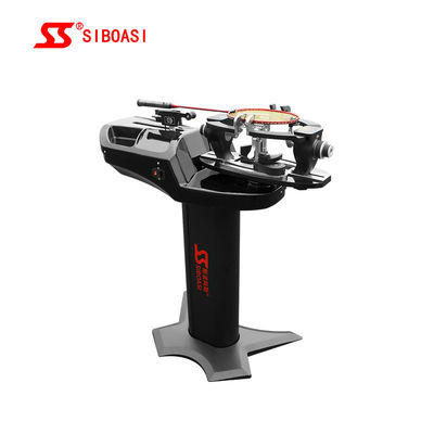 Black Siboasi Sports Tennis Stringing Machine With Badminton Flight Clamp