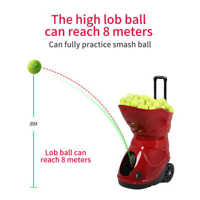 Multifunction Spinshot Tennis Ball Throw Machine Feeder 150 Balls Capacity