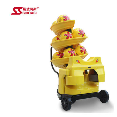 Mini Trim Horizontal Functions Football Machine Automatic Light Green S6526