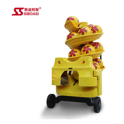 Li Battery Football Machine Feeder Fixed Point Ball Self Detection CE