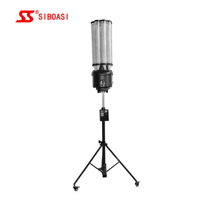 Vertical Elevation Adjustable Badminton Shooting Machine Auto Lifting Column