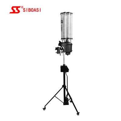 Vertical Elevation Adjustable Badminton Shooting Machine Auto Lifting Column