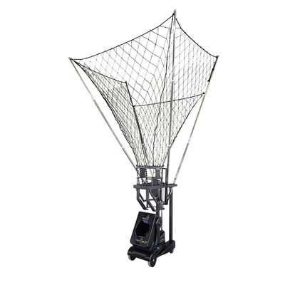 Intelligent Black Color Basketball Training Equipment With 5 Ball Sloops Passing And Speed Adjuste For Personal Training