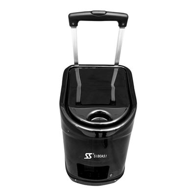 Black Squash Ball Machine With Remote Control For Daily Training