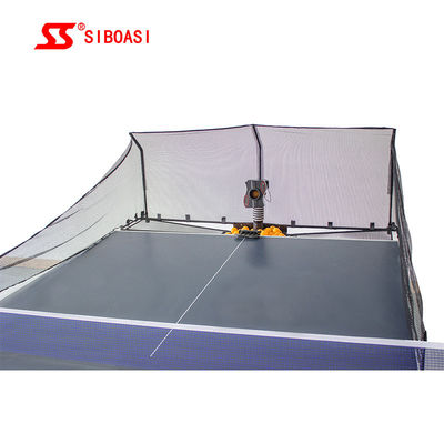 80 Balls Capacity Ping Pong Ball Machine Fixed Point Horizontal Functions