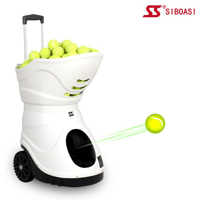 Portable Tennis Ball Throwing Machine Beginner Level AC 240V