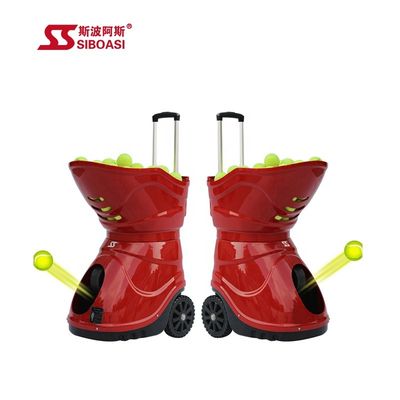 Siboasi Tennis Ball Training Machine Remote Controlled 120W AC 100V