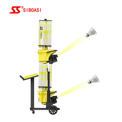 Siboasi Badminton Machine 360 Balls Capacity Intelligent Computer Control