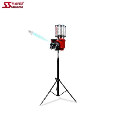 100 Balls Capacity Badminton Machine , 28KG Badminton Shuttlecock Machine