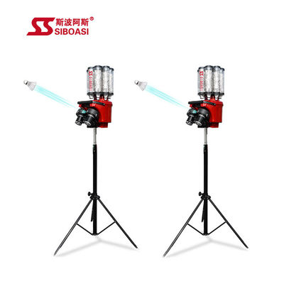 100 Balls Capacity Badminton Machine , 28KG Badminton Shuttlecock Machine