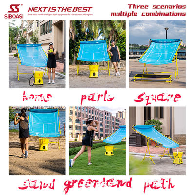 TTS2000 Tennis Ball Machine , 100 Balls Capacity Tennis Launcher Machine