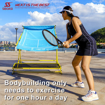 TTS2000 Tennis Ball Machine , 100 Balls Capacity Tennis Launcher Machine