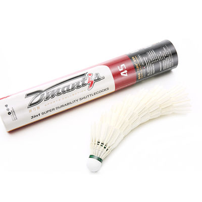 Impact Resistant Goose Feather Badminton With Sandwich Cork Head