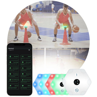 IP65 Cross Vertical Use Flash Reflex Training System With Sounds