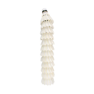 3 Stage Goose Feather Shuttlecock With Fibreboard Cork Head