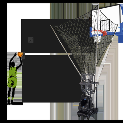 Cable Connected Basketball Shot Trainer Machine For Indoor Outdoor Gym Usage