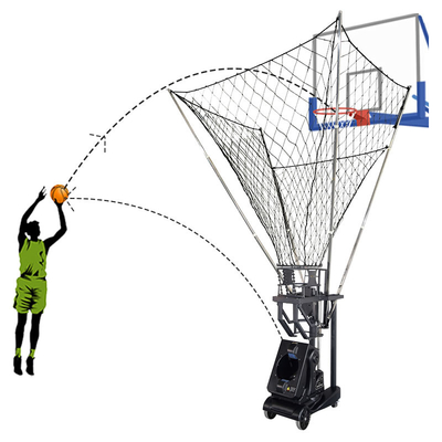 Metal Remote Control Basketball Automatic Rebounder Shooting Feeding Device