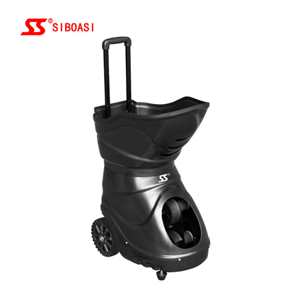 Smart LCD Remote Control Tennis Ball Launcher Machine For Deep Training