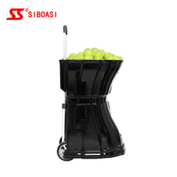 Smart LCD Remote Control Tennis Ball Launcher Machine For Deep Training
