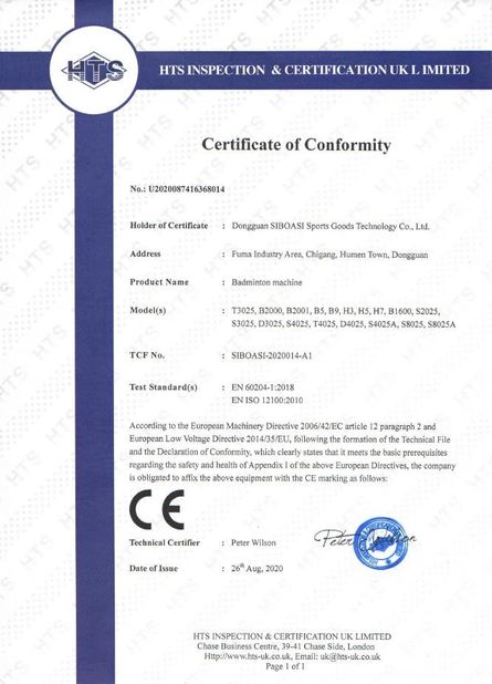 China Dongguan Skyegle Intelligent Technology Co.,Ltd. certification