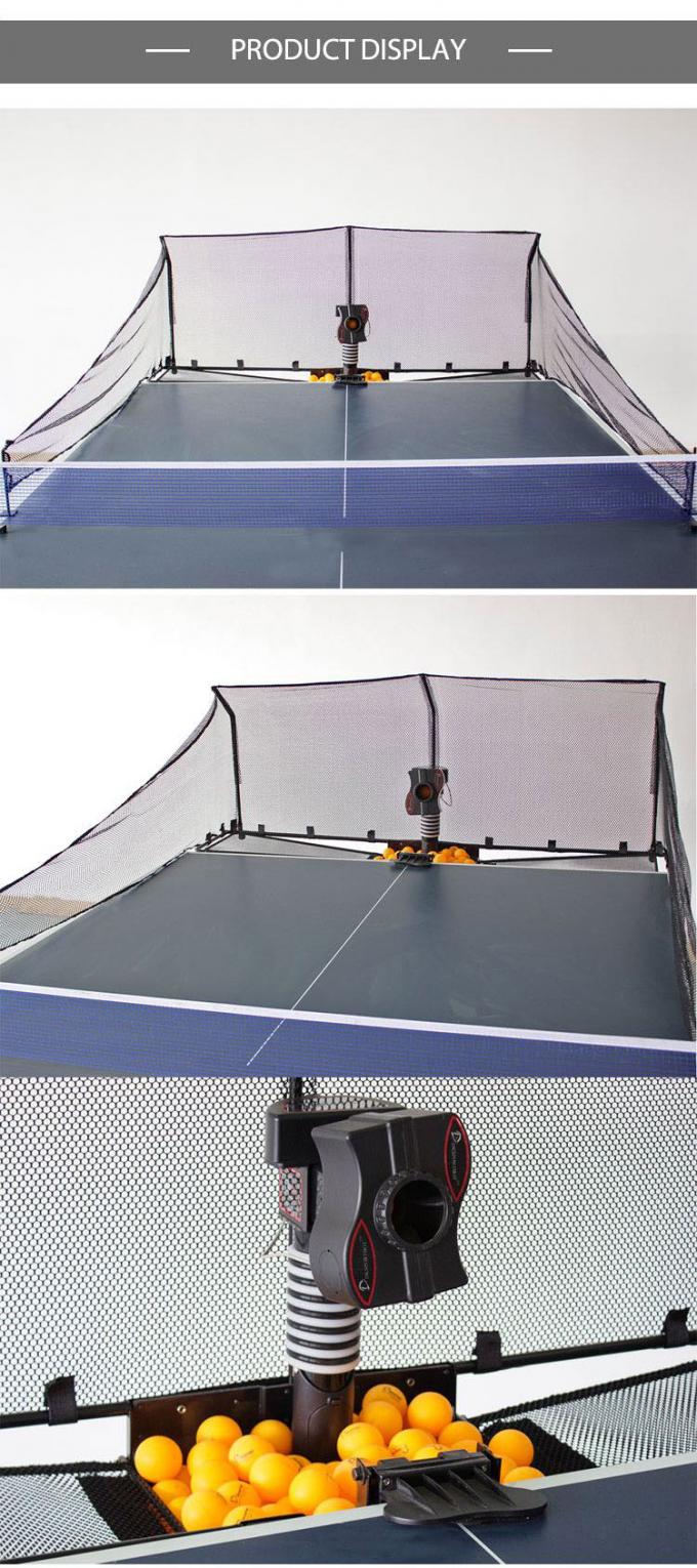 BV Approved Table Tennis Training Machine Random Balls Automatical Reload