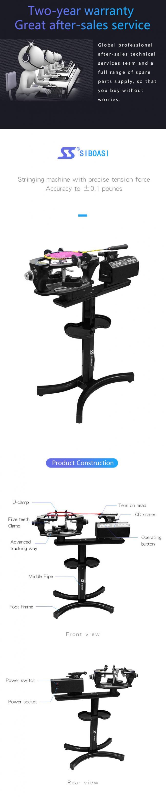 Sync Fixed System Badminton Racket Binding Machine Normal Clamp Holder