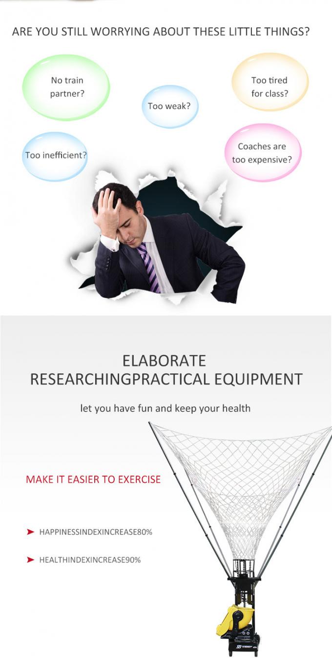 5 PCS Basketball Shooting Machine , Portable Basketball Automatic Rebounder